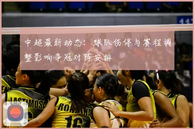 中超最新动态:球队伤停与赛程调整影响争冠对阵安排